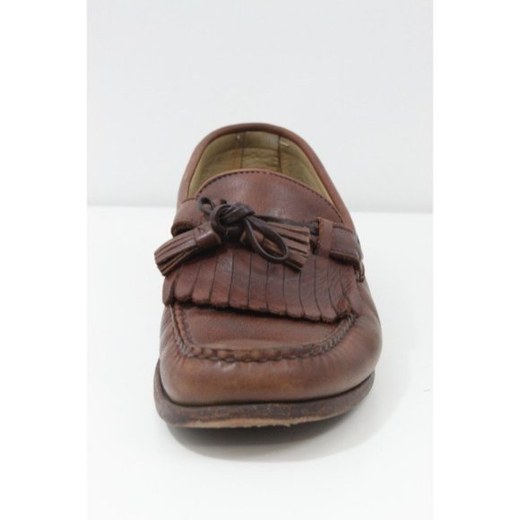 Allen Edmonds Men Shoes Loafer Classic Kiltie Dress Leather - Picture 6 of 11